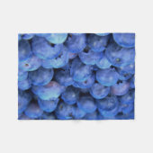 bosbes fleece deken (Voorkant (Horizontaal))