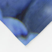 bosbes fleece deken (Hoek)