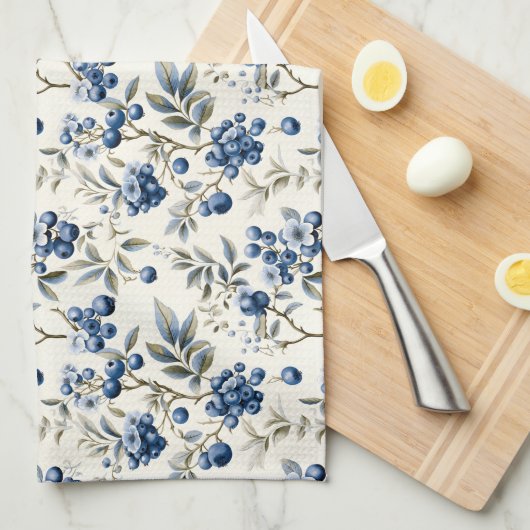  bosbes theedoek (Quarter Fold)