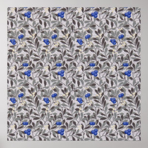 Bosbesboom, William Morris Poster