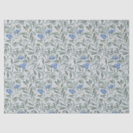 Bosbesboom, William Morris Tissuepapier (Voorkant)