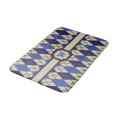 Bosbesscone Argyle Badmat (Gekanteld)