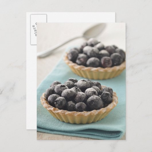 bosbessen briefkaart (Voorkant / Achterkant)