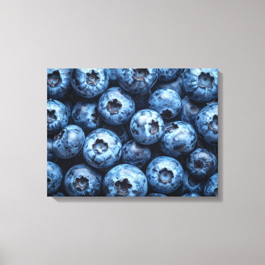 bosbessen canvas afdruk (Voorkant)