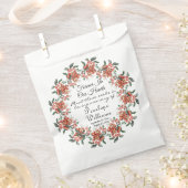 Bosbessen in liefdevolle herinnering Seed Pack Bedankzakje (Geknipt)