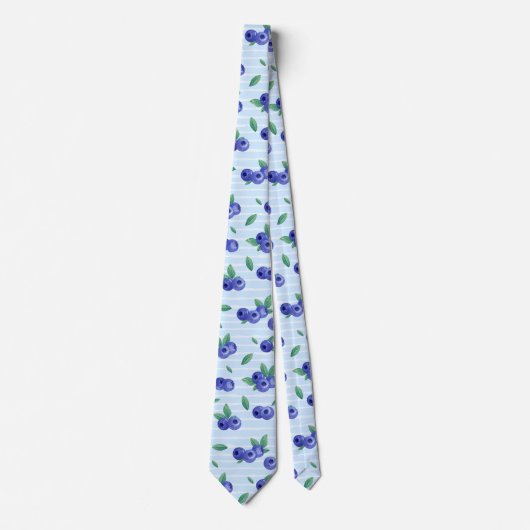 Bosbessen Stropdas (Voorkant)