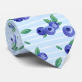 Bosbessen Stropdas (Opgerold)