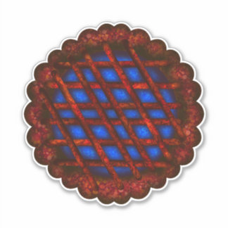 Bosbessentaart Sticker