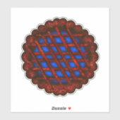 Bosbessentaart Sticker (Vel)
