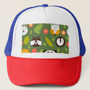 Bosbewoners: Scandinavisch kinderpatroon. Trucker Pet