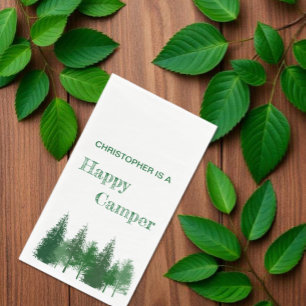 Bosbomen Verjaardag Servet