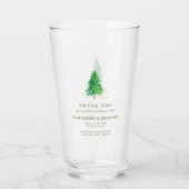 Bosboom bloem Modern Eenvoudig Bruiloft Glas (Voorkant)