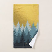 Bosboomgaarden Golden Landschap Bad Handdoek (Handdoek)