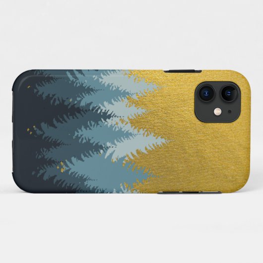 Bosboomgaarden Golden Landschap Case-Mate iPhone Case (Achterkant (horizontaal))