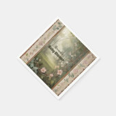 Bosbos Baby shower Servet (Hoek)