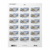 Bosbos Dieren Gift Label (Full Sheet)