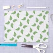 Bosbos groene varens bosvarens tissuepapier (Craft)