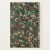 Bosbos Militaire Camouflage Planner (Achterkant)