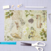 Bosbos Wildlife Owl Butterfly Decoupage Tissuepapier (Craft)