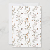 Bosbossen - Birthday-uitnodiging Kaart (Achterkant)