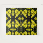 Bosbouw - Gele Dagen Wandkleed (Voorkant (horizontaal))