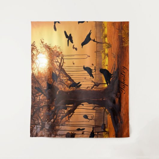 Bosbouw Wandkleed (Voorkant)