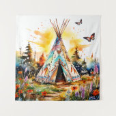 Bosbouw Wandkleed (Voorkant)