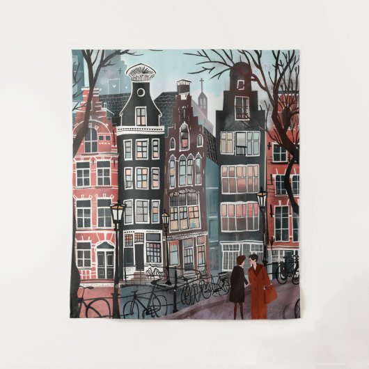 Bosbouw Wandkleed (Voorkant)