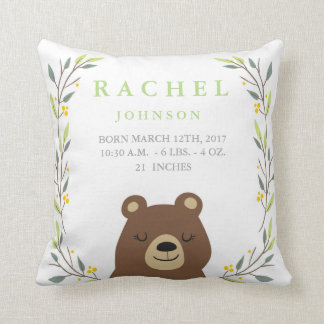 Bosbouwbossen — Beer Nursery Pillow Kussen