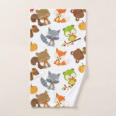 Bosbouwdieren, Herfsten Bad Handdoek (Handdoek)