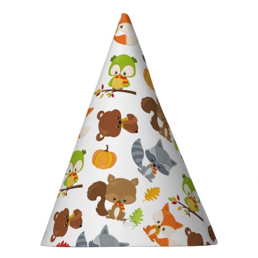 Bosbouwdieren, Herfsten Feesthoedjes (Rechts)