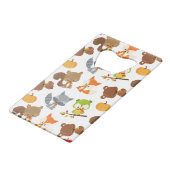 Bosbouwdieren, Herfsten Kredietkaart Flessenopener (Voorkant Gekanteld)