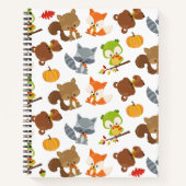 Bosbouwdieren, Herfsten Notitieboek (Voorkant)