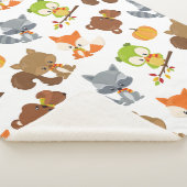 Bosbouwdieren, Herfsten Sherpa Deken (3/4)