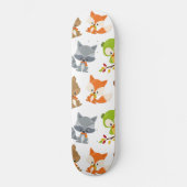 Bosbouwdieren, Herfsten Skateboard (Voorkant)