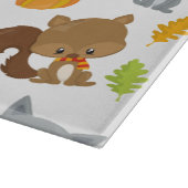 Bosbouwdieren, Herfsten Snijplank (Hoek)