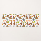 Bosbouwdieren, Herfsten Yogamat (Achterkant (horizontaal))