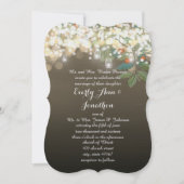 BosbouwMason Jar Garland Lighting Wedding Invites Kaart (Voorkant)