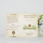 Bosbouwpatchwork Floral Fairy Tale Tree (Staand voorkant)