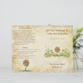 Bosbouwpatchwork Floral Fairy Tale Tree (Staand voorkant)