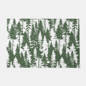 bosbouwpatroon deurmat (Voorkant)