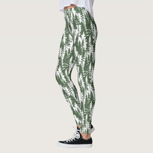 bosbouwpatroon leggings (Links)