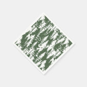 bosbouwpatroon servet (Hoek)