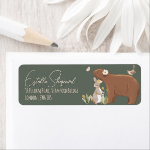 Bosbouwvriendelijke Baby shower Etiket