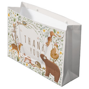 Bosbouwvriendelijke Baby shower Groot Cadeauzakje