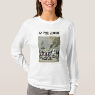 Bosbranden branden aangestoken om de zomerzonde te t-shirt