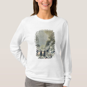 Bosbranden branden aangestoken om de zomerzonde te t-shirt