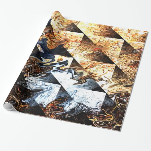 Bosbrandschade...... Cadeaupapier (Uitgerold)