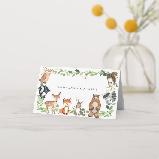 Bosbuffet Eten Labels (Voorkant)