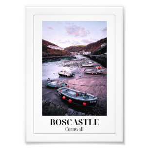 Boscastle, Cornwall Foto Afdruk